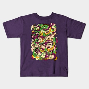 MONKEY - 12 Zodiac Animals Kids T-Shirt